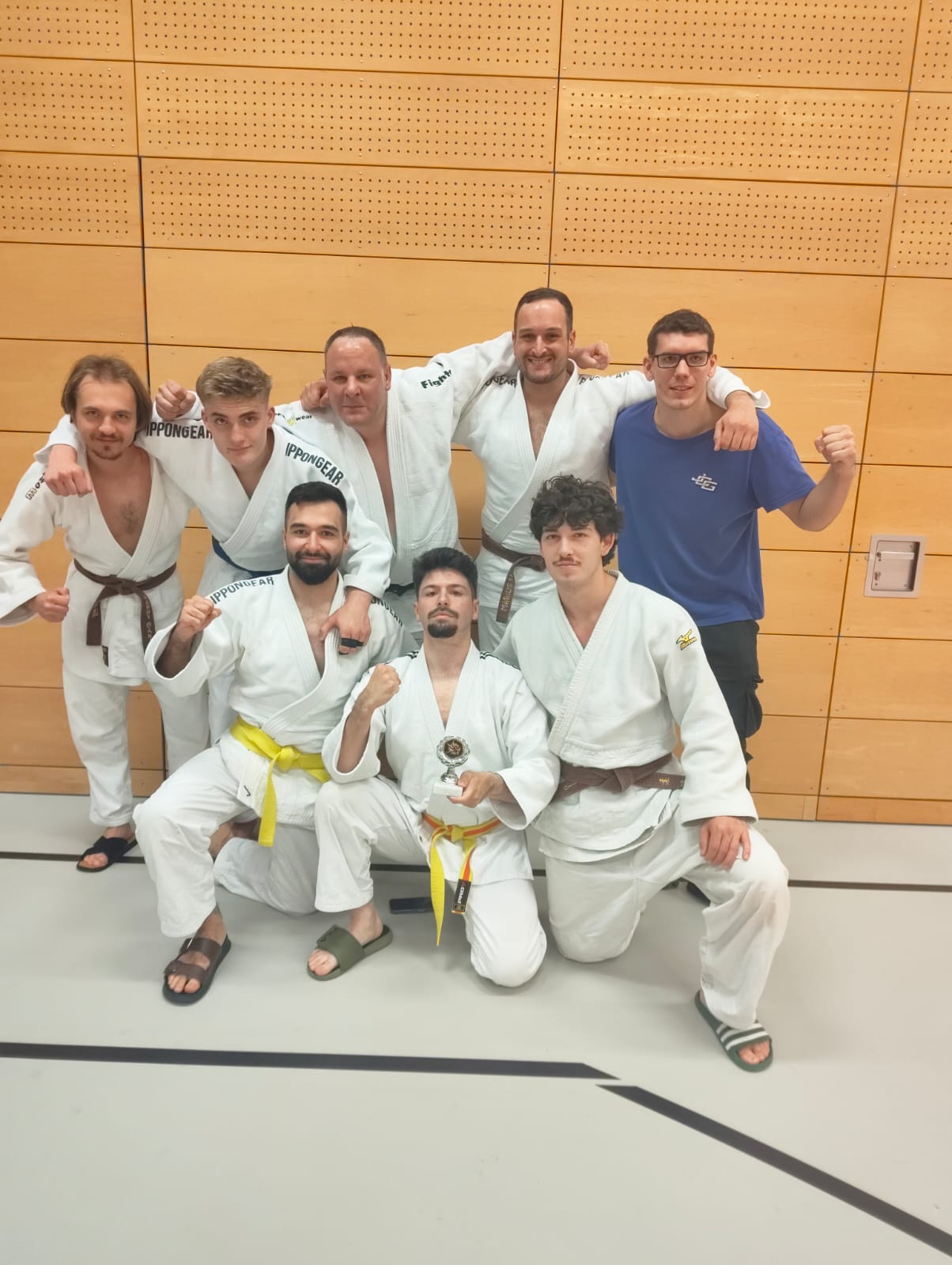 Männermannschaft des 1. JC Großkrotzenburg beim Bodenturnier 2026 in Schwalbach